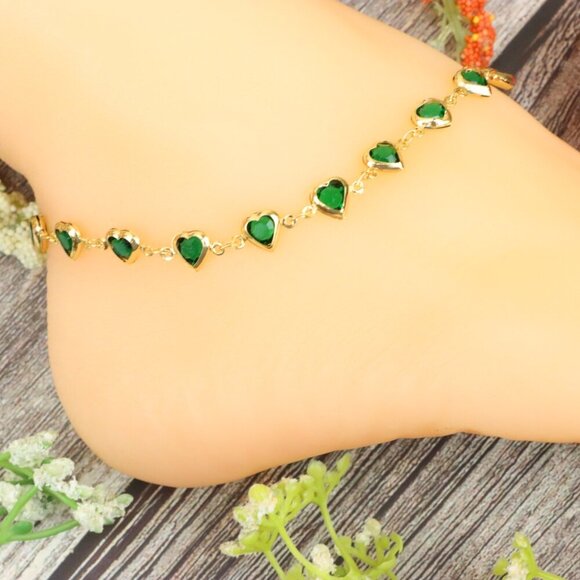 "Elegant Handmade Anklet – Delicate Jewelry for Women, MAR091571 - Picture 4 of 10